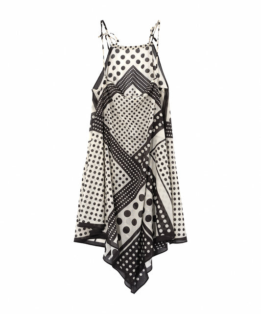 Dots Of Tulum Coverup in color black