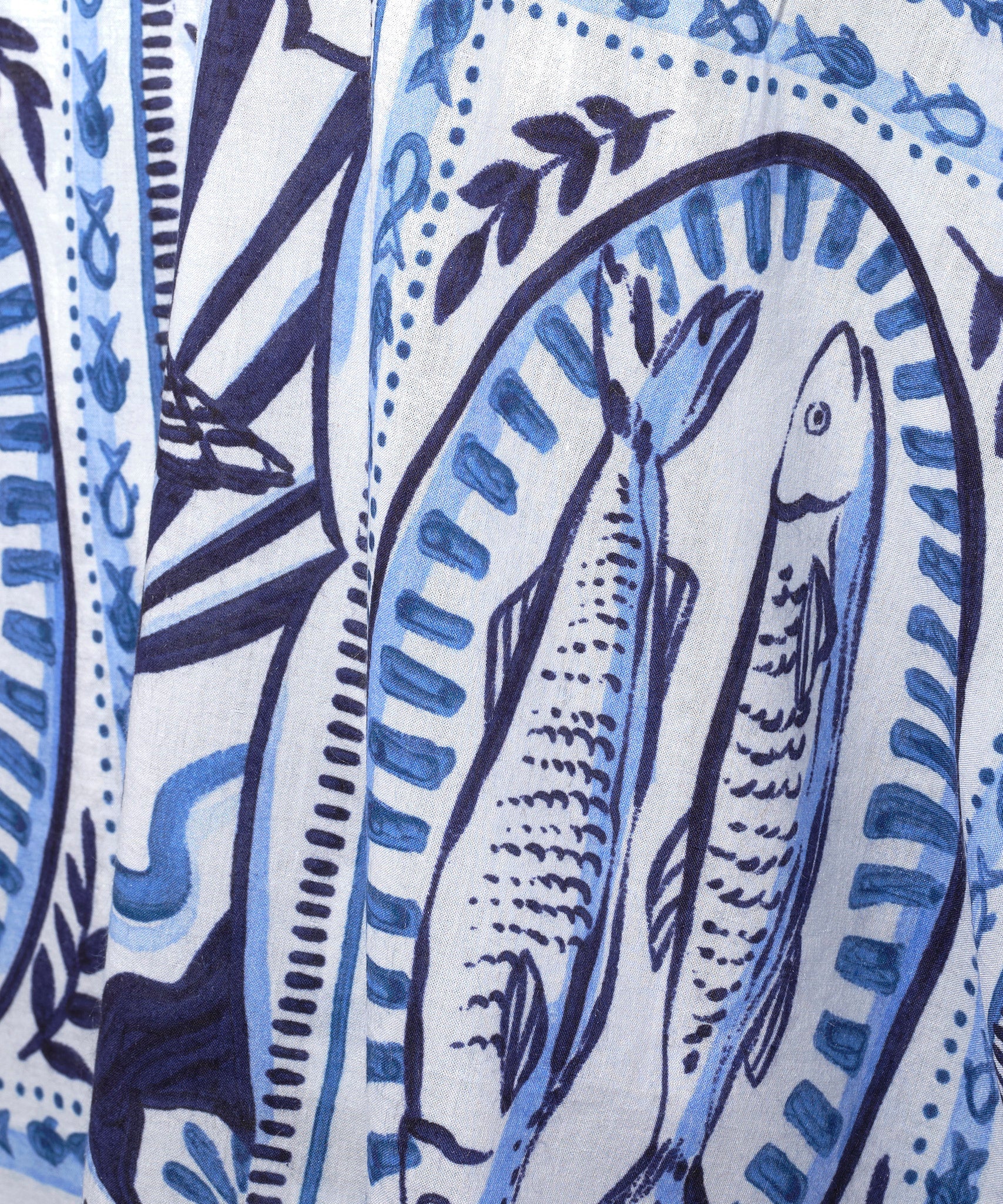 Villa Tile Robe in color ultramarine 