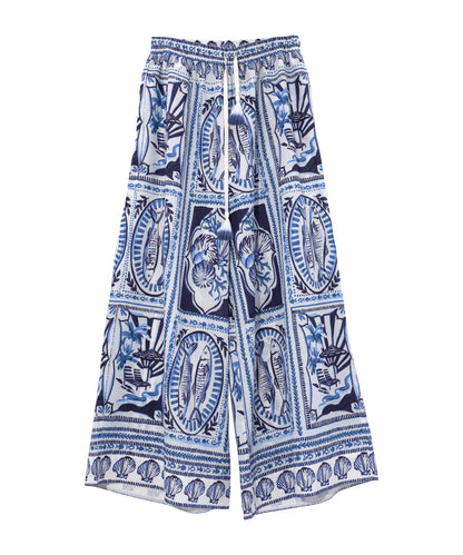 Villa Tile Pants in color cream