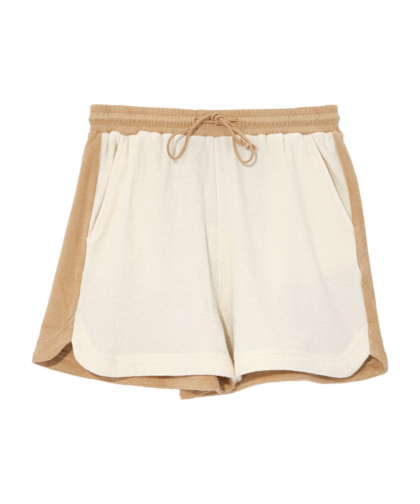 Terry Shorts in color cream