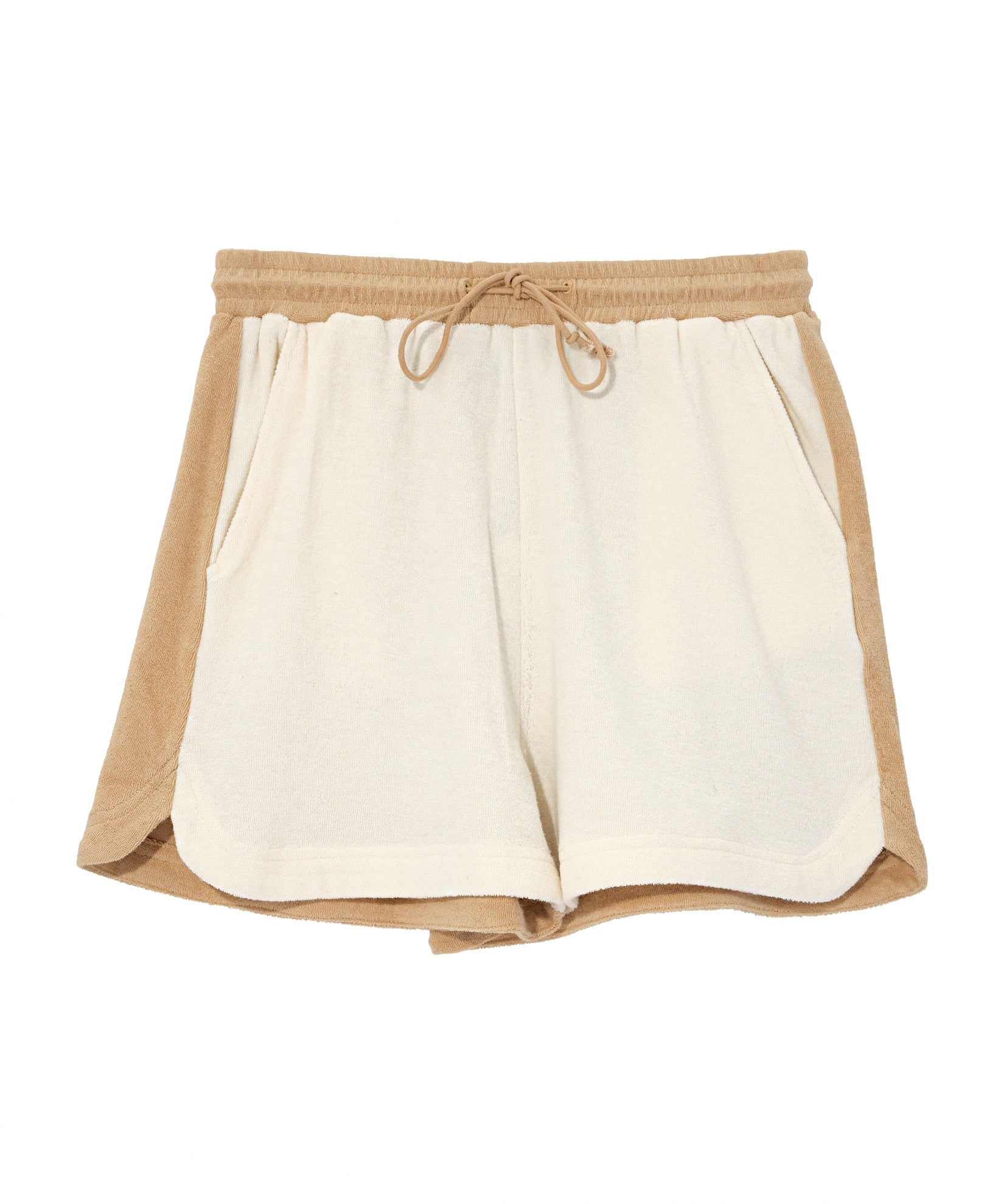 Terry Shorts in color cream