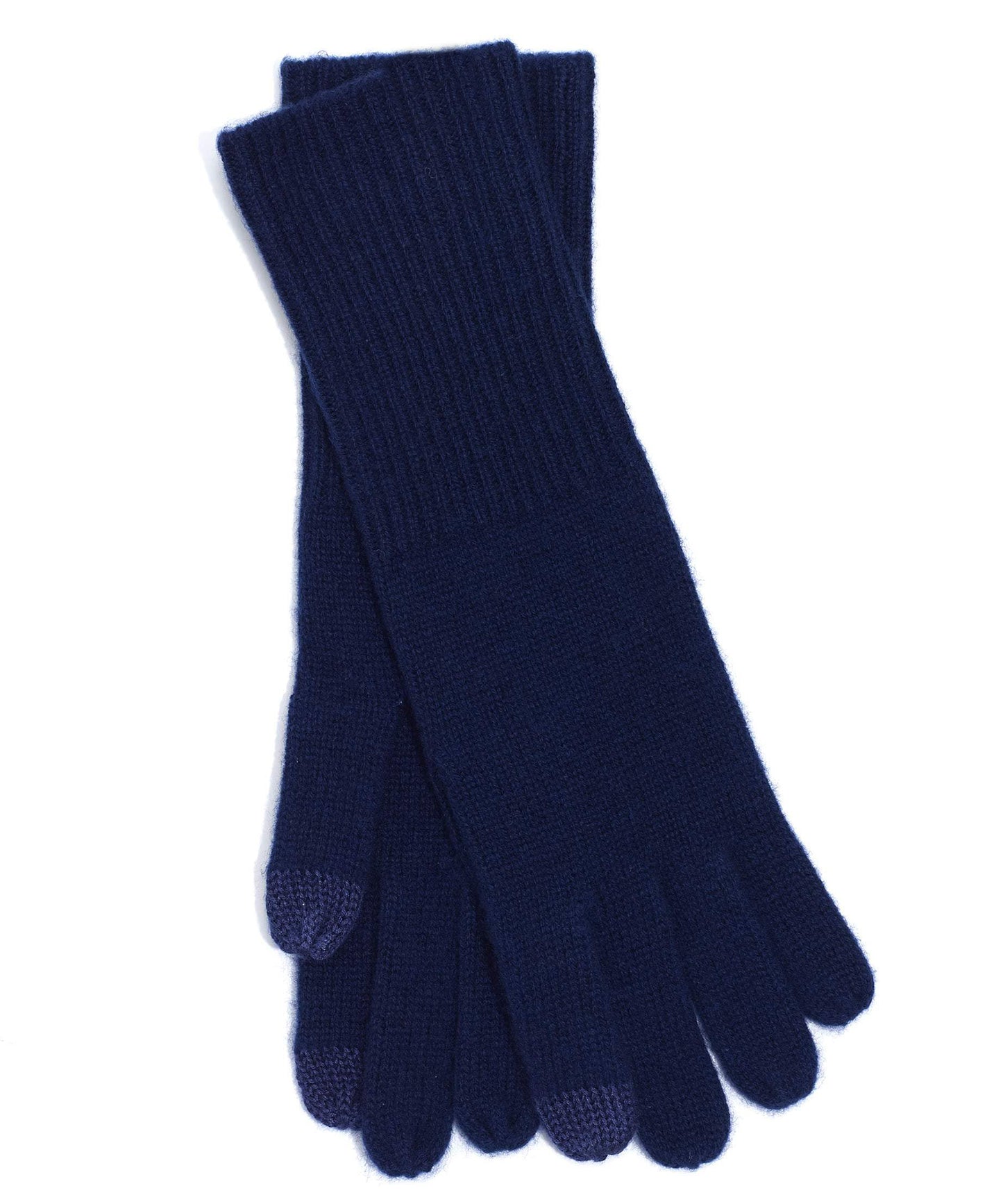 Wool/Cashmere  Gloves in color Navy