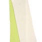 Colorbblock Rib Scarf in color Electric Lime/Ivory