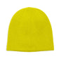 Wool/Cashmere  Waffle Beanie in color Citrine