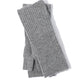 Wool/Cashmere  Waffle Arm Warmer in color Grey Heather