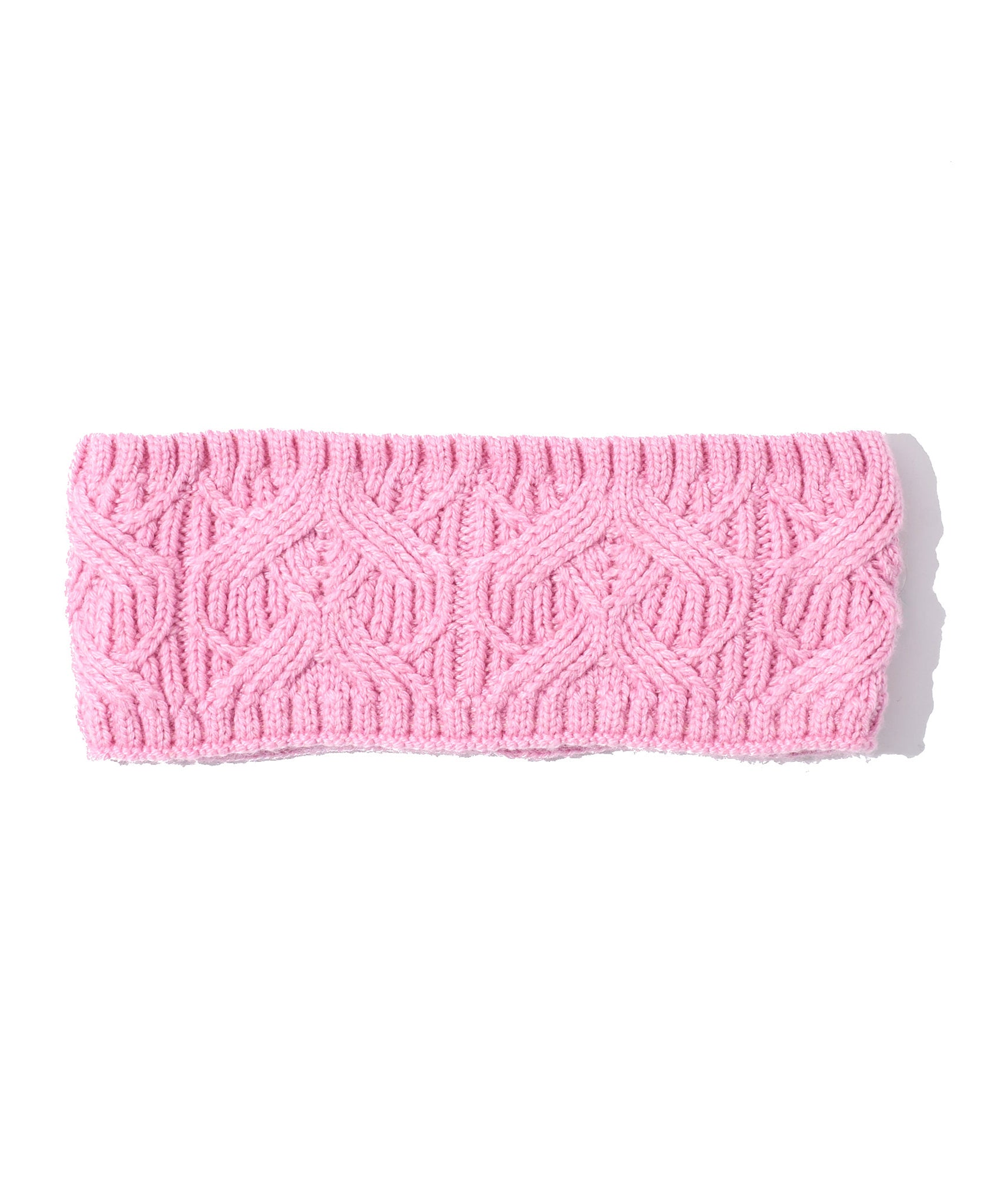 Loopy Cable Headband in color Candy Pink