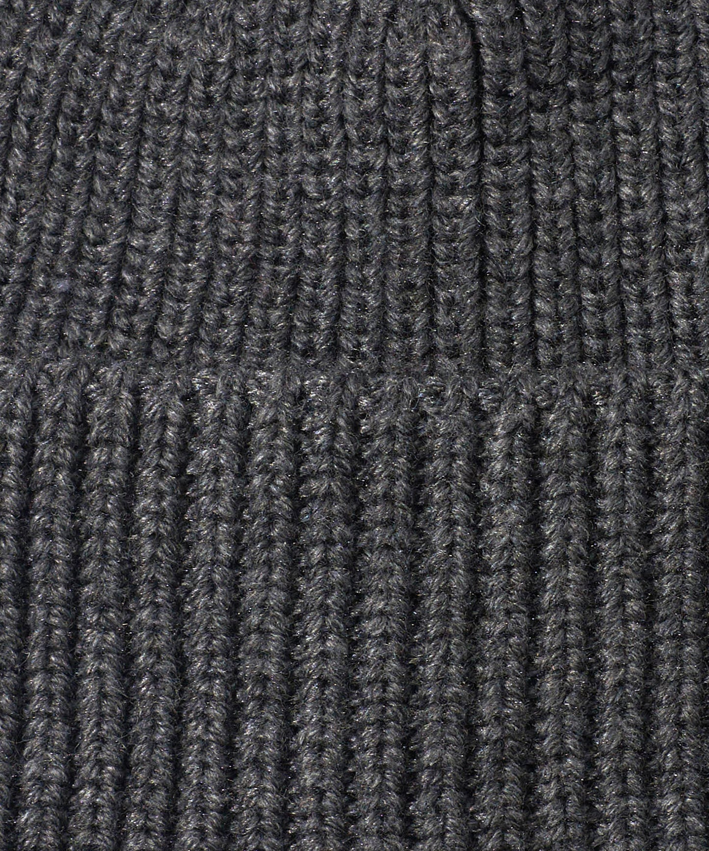 Perfect Ribbed Beanie in color Charcoal