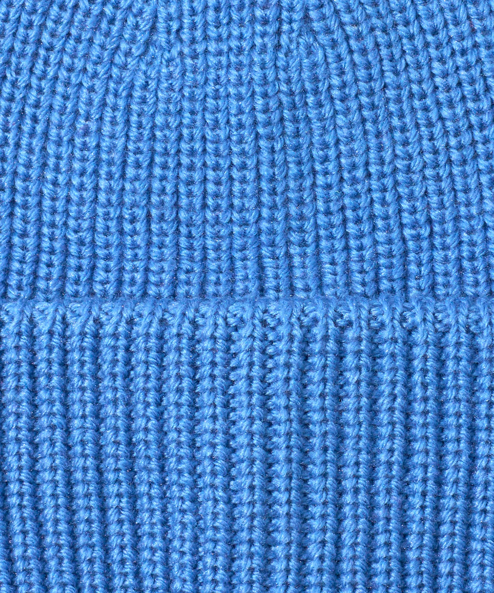 Perfect Ribbed Beanie in color Mystic Blue