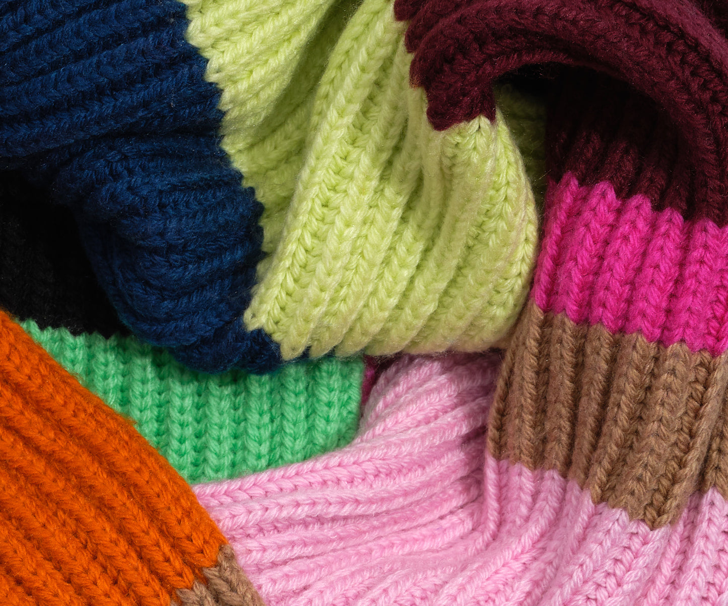 Superfine Stripe Scarf in color Multi