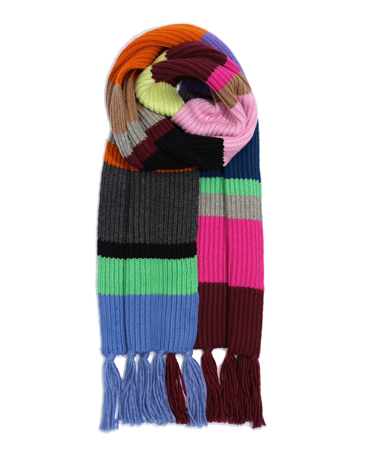 Superfine Stripe Scarf Echo