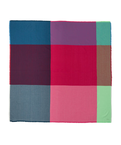 Astral Square Scarf in color Mulberry