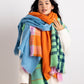 Buzzy Boucle Scarf in color Pumpkin