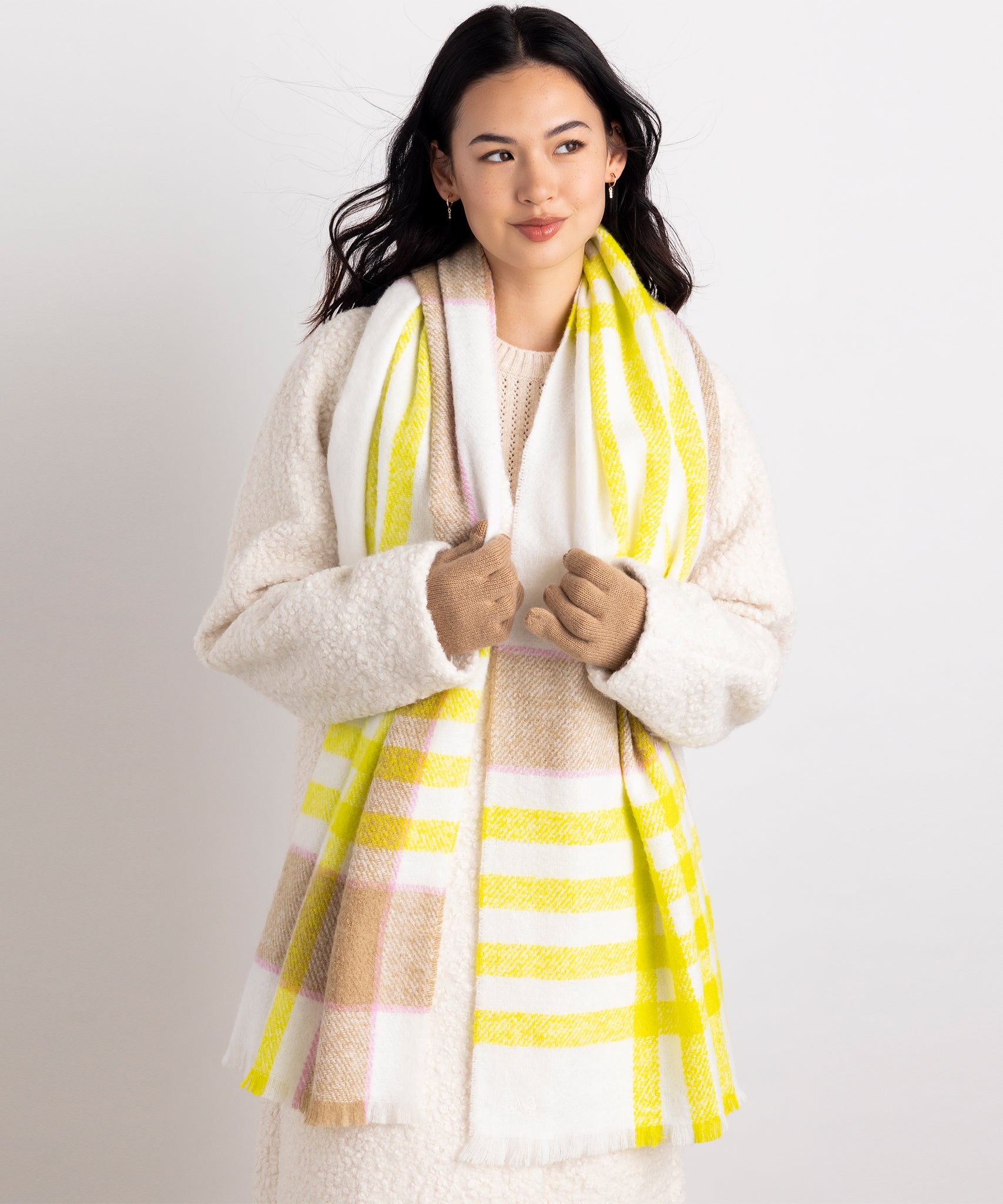 By Anthropologie Plaid Scarf  Anthropologie Singapore - Women's