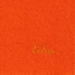 Buzzy Boucle Scarf in color Pumpkin