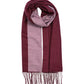 Double Face Scarf in color fig