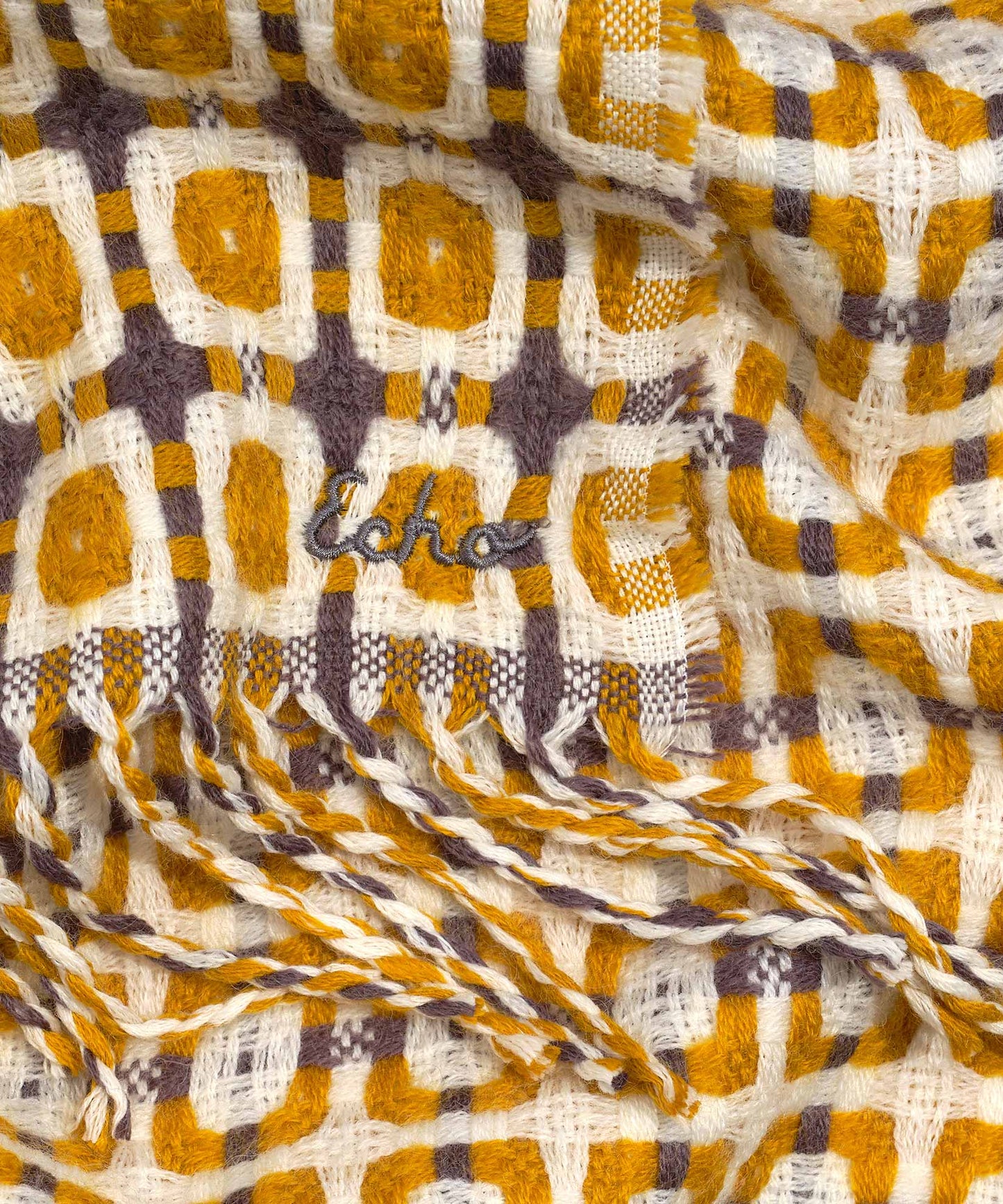 Basket Weave Wrap in color Marigold