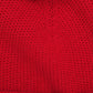 Wool/Cashmere Honeycomb Beanie in color Cherry