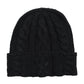 Mixed Cable Hat in color Black