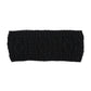 Mixed Cable Headband in color Black