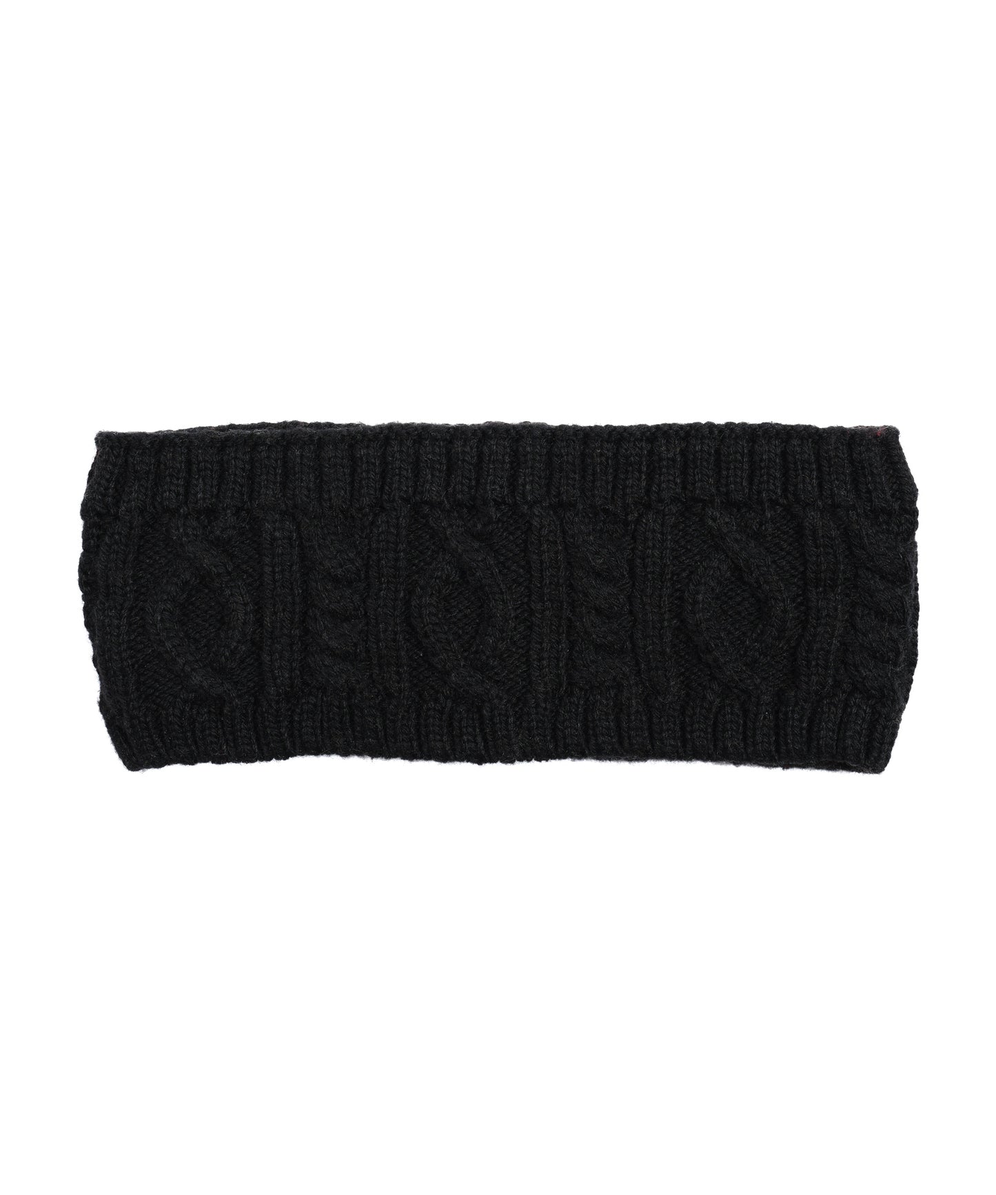 Mixed Cable Headband in color Black