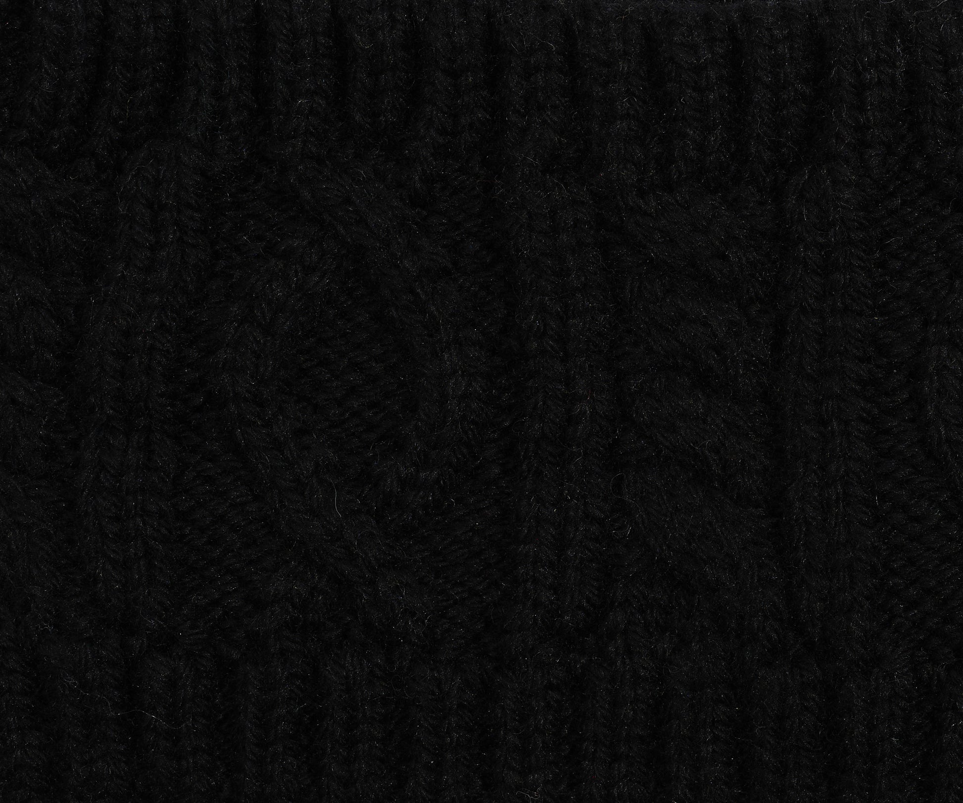 Mixed Cable Headband in color Black