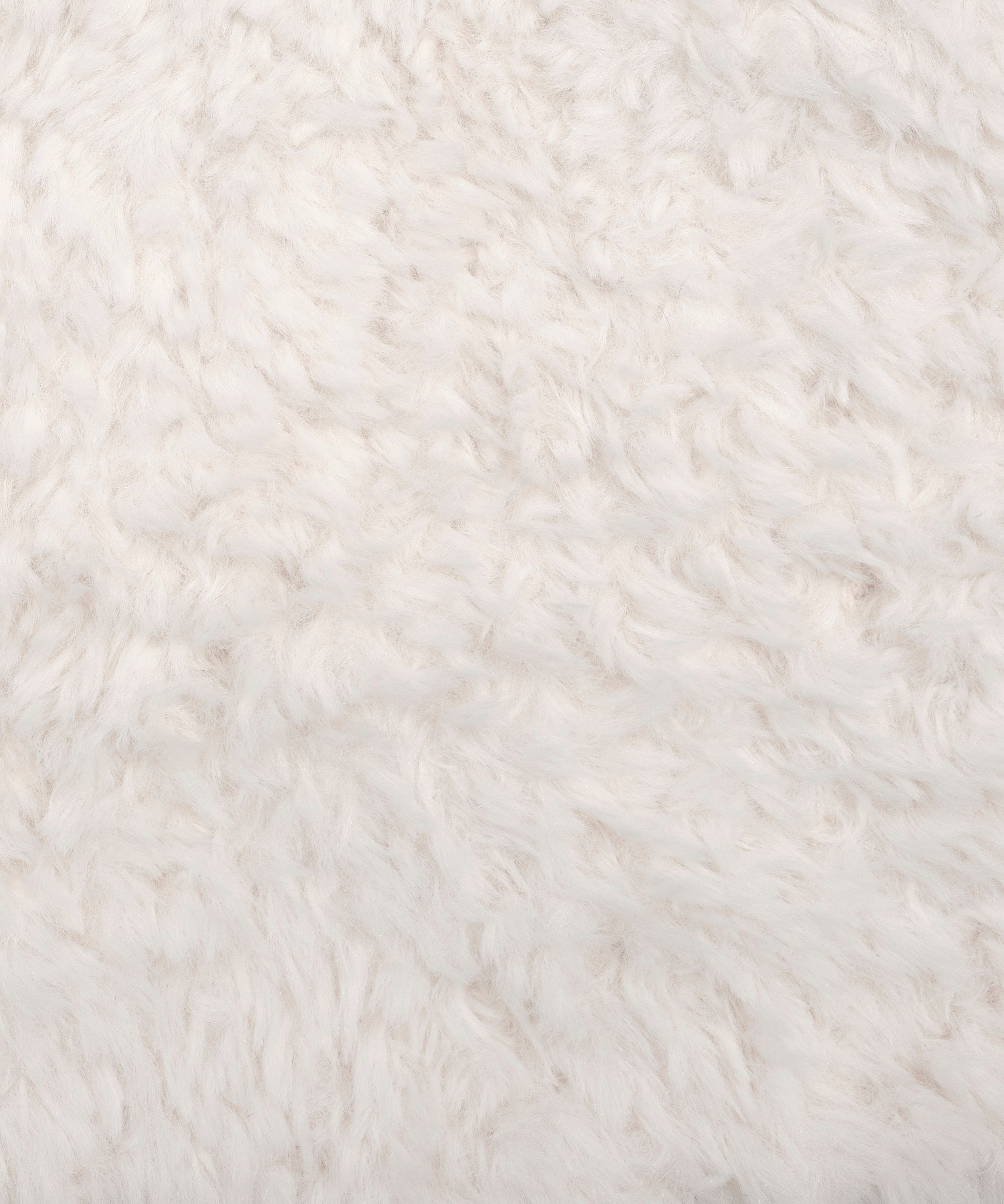 Plush Fur Beanie in color Cream