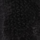 Plush Fur Balaclava in color Black