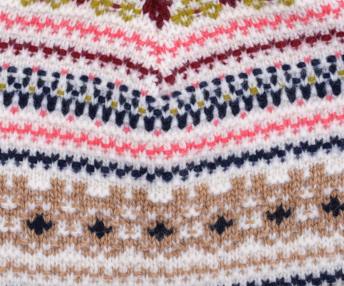 Fairisle Beanie in color Multi