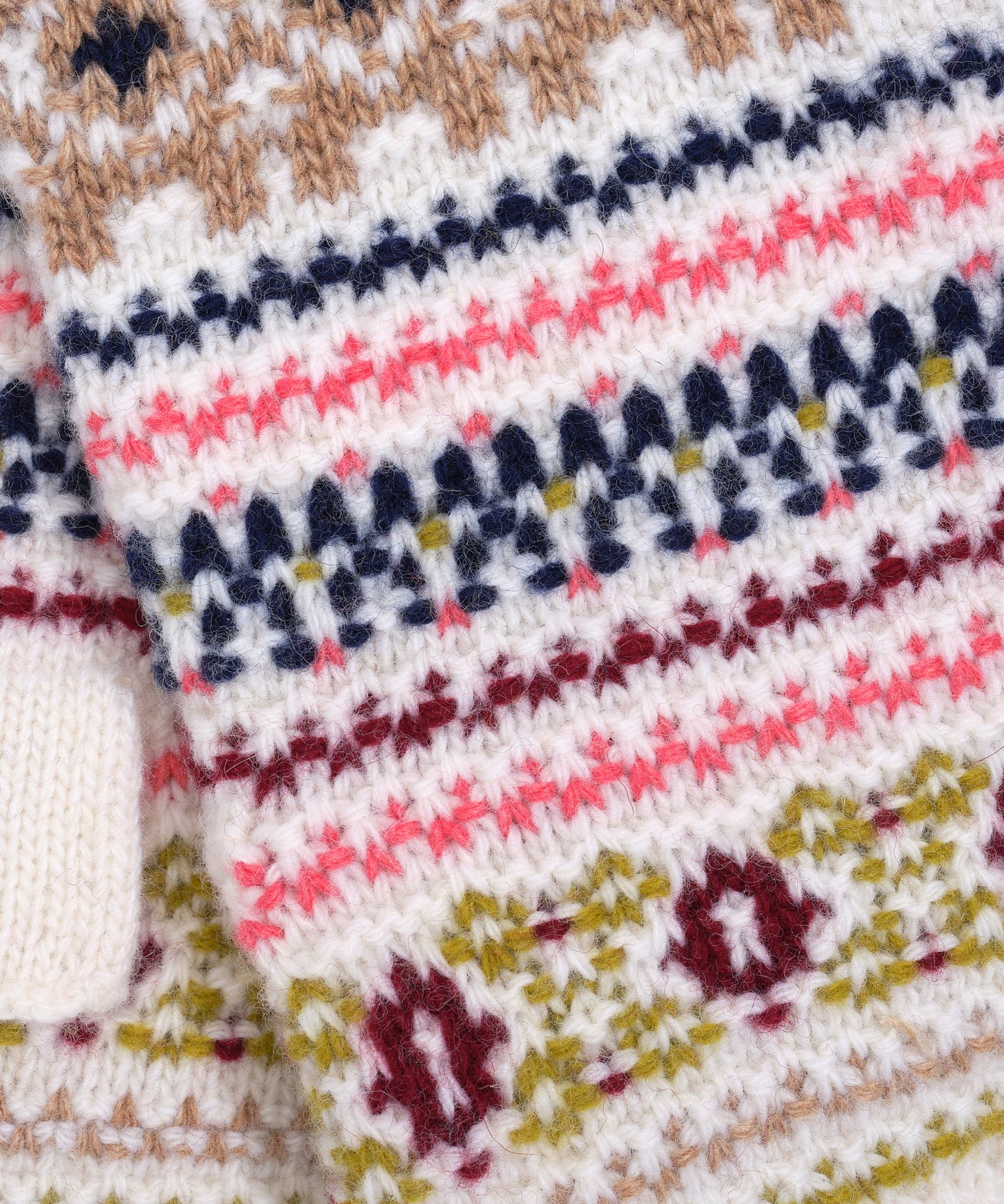 Fairisle Handwarmer in color Multi