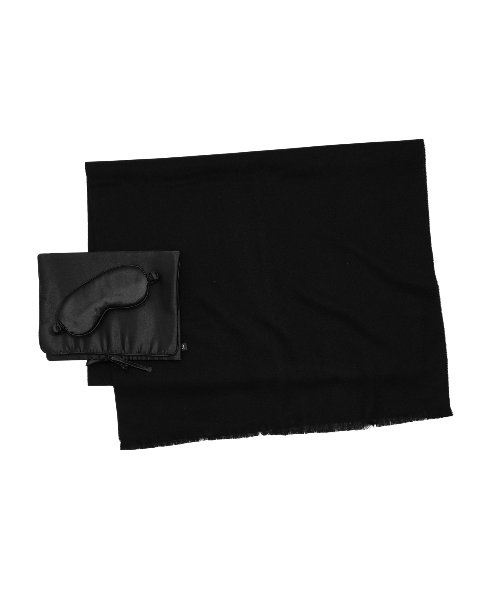 Travel Wrap Set in color Black