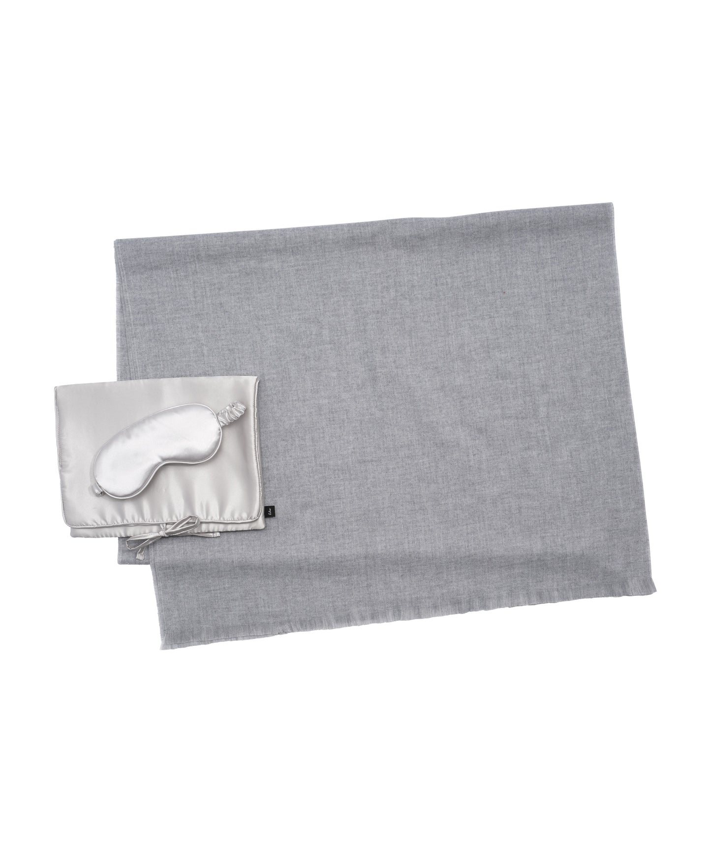 Travel Wrap Set in color Grey Heather