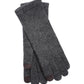 Echo Touch Glove in color charcoal