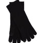 Wool/Cashmere Glove in color Black