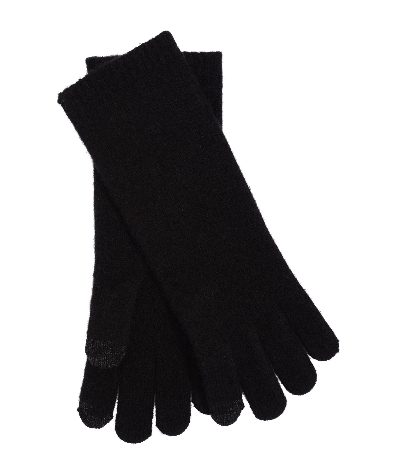 Wool/Cashmere Glove in color Black