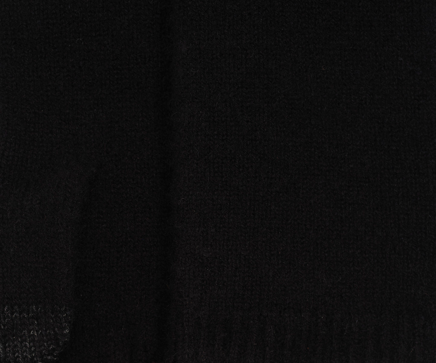 Wool/Cashmere Glove in color Black