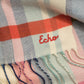 Central Park Plaid Scarf in color multi