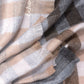 Quarter Check Wrap in color heather grey