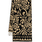 Park Paisley Jacquard Scarf in color black