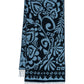 Park Paisley Jacquard Scarf in color navy