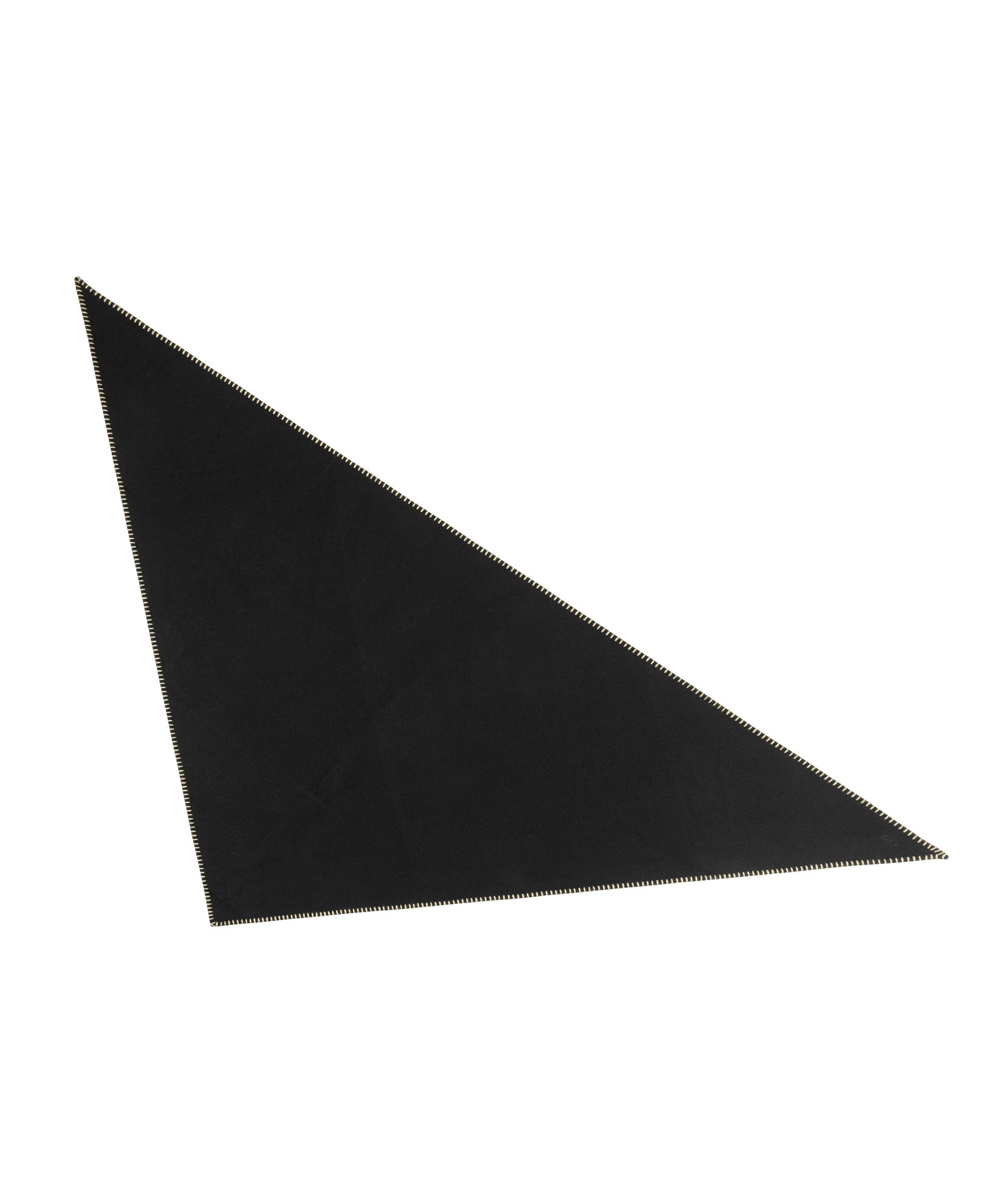 Oversized Triangle Wrap in color black