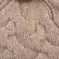 Park Cable Beanie in color farro heather