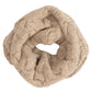 Park Cable Snood in color farro heather
