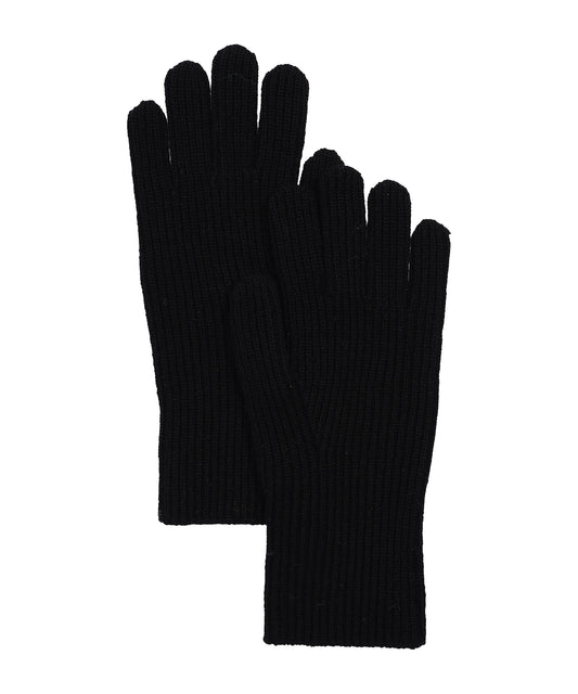 Ribbed Glove in color black