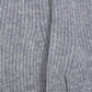 Ribbed Glove in color silver