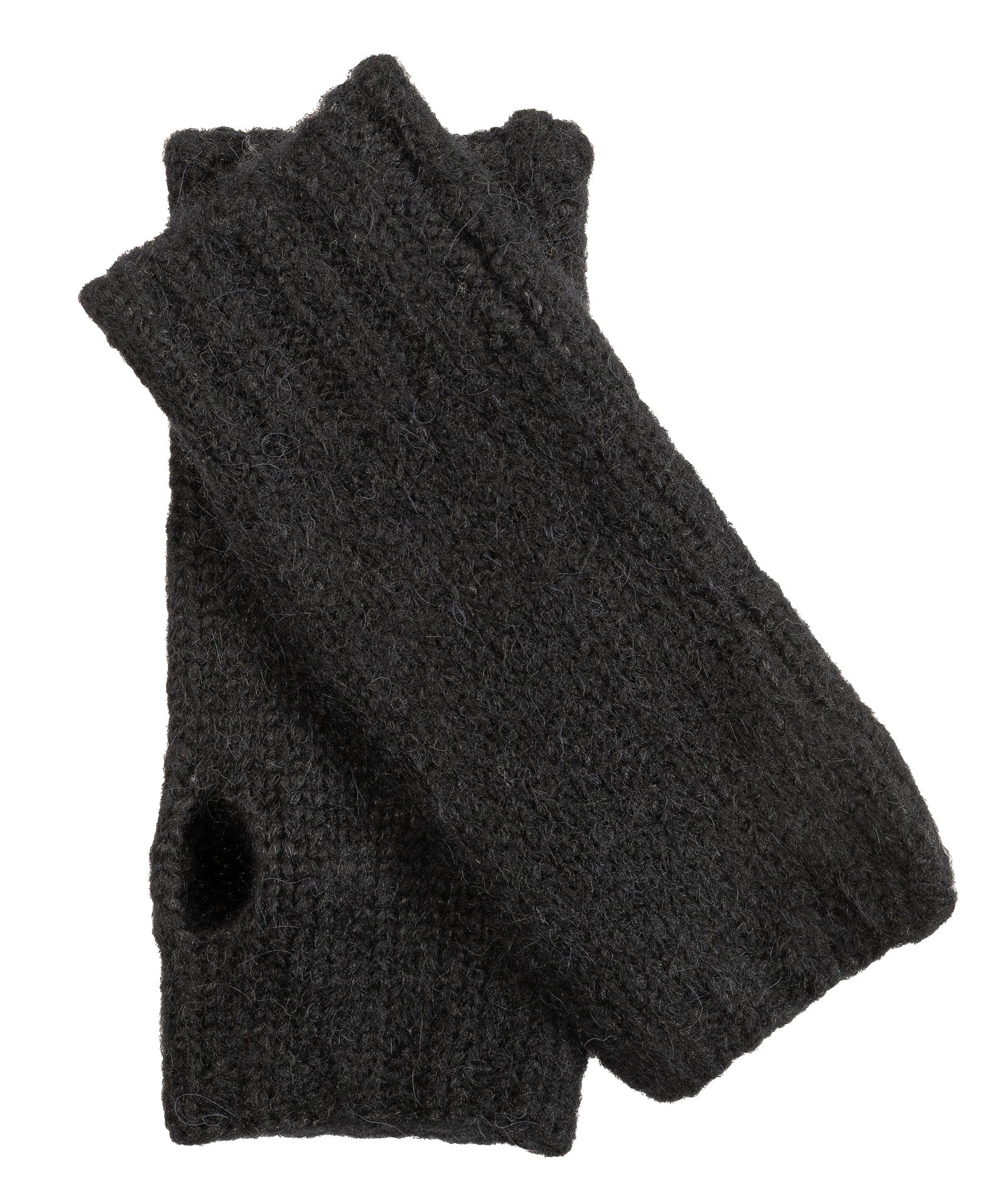 Fuzzy Hand Warmer in color black