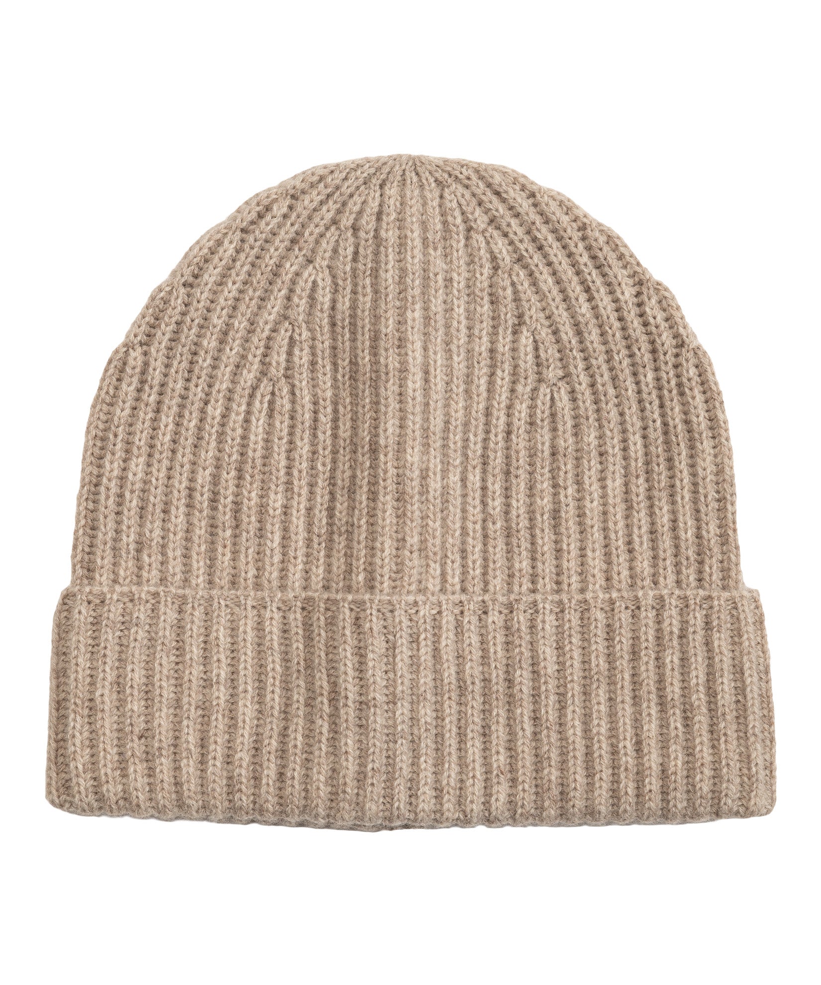 Basic Cardigan Stitch Beanie in color pebble