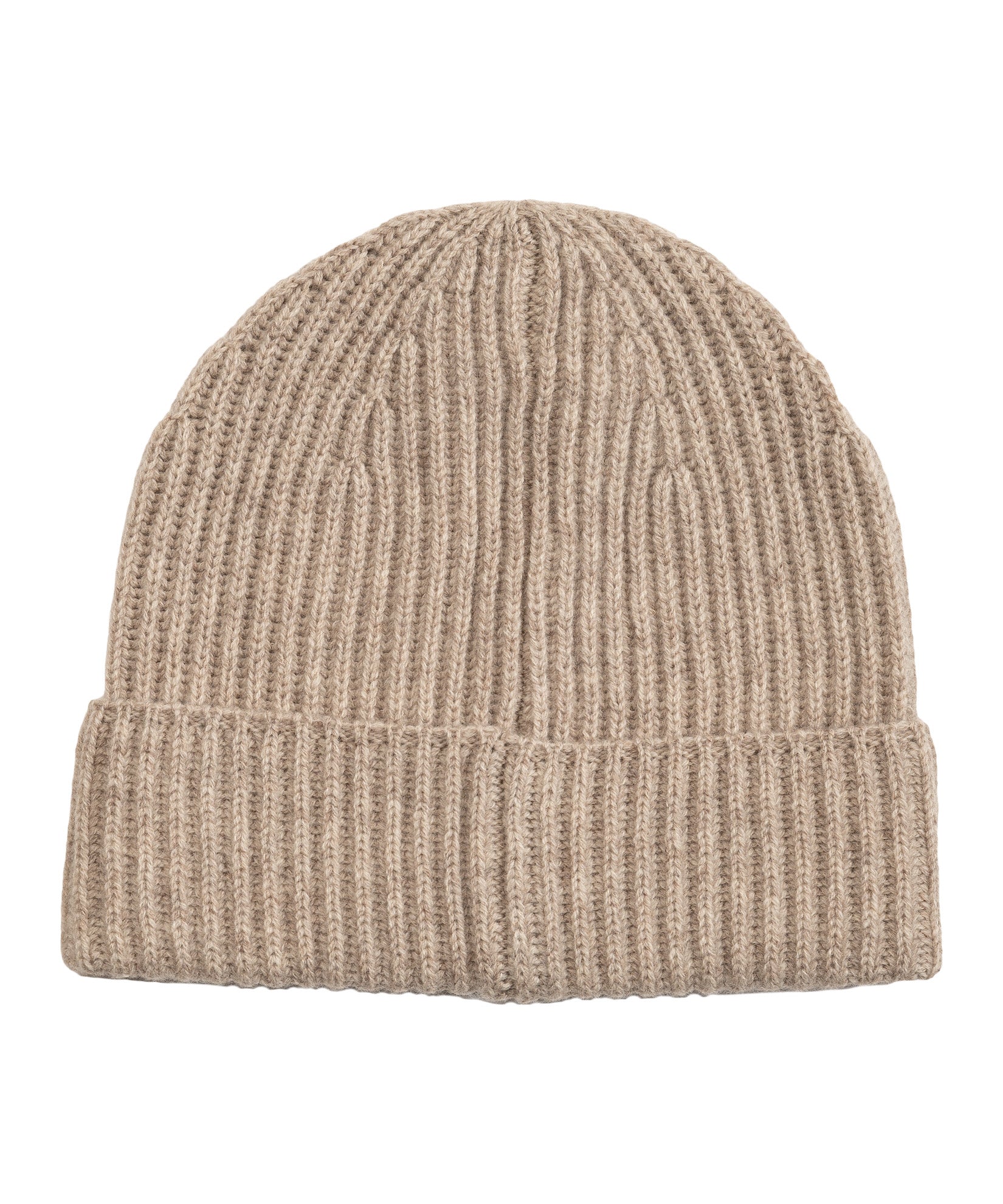 Basic Cardigan Stitch Beanie in color pebble