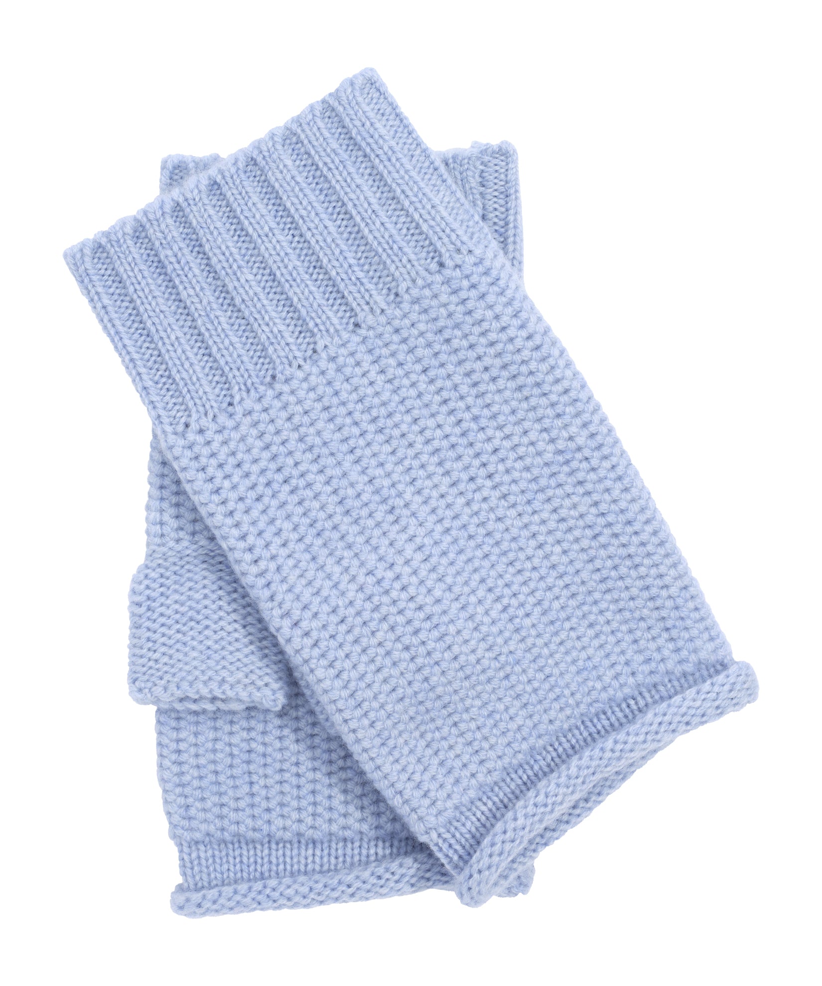 The Crosby Handwarmer in color placid blue