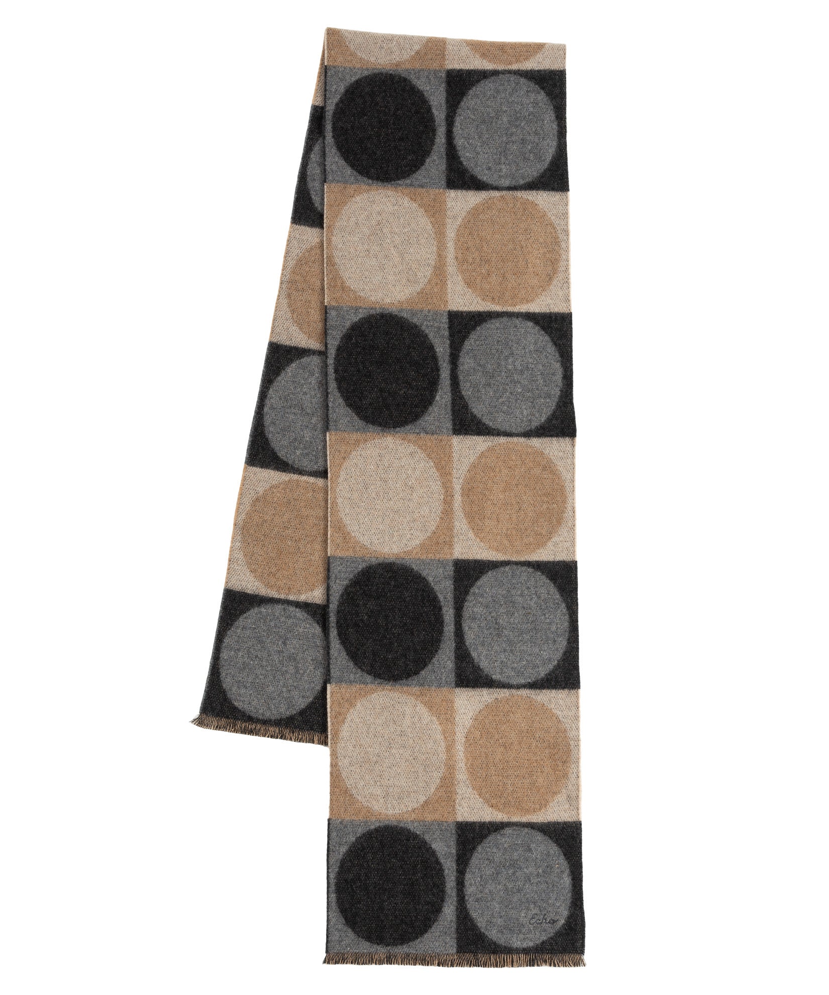 Dotty Scarf in color black