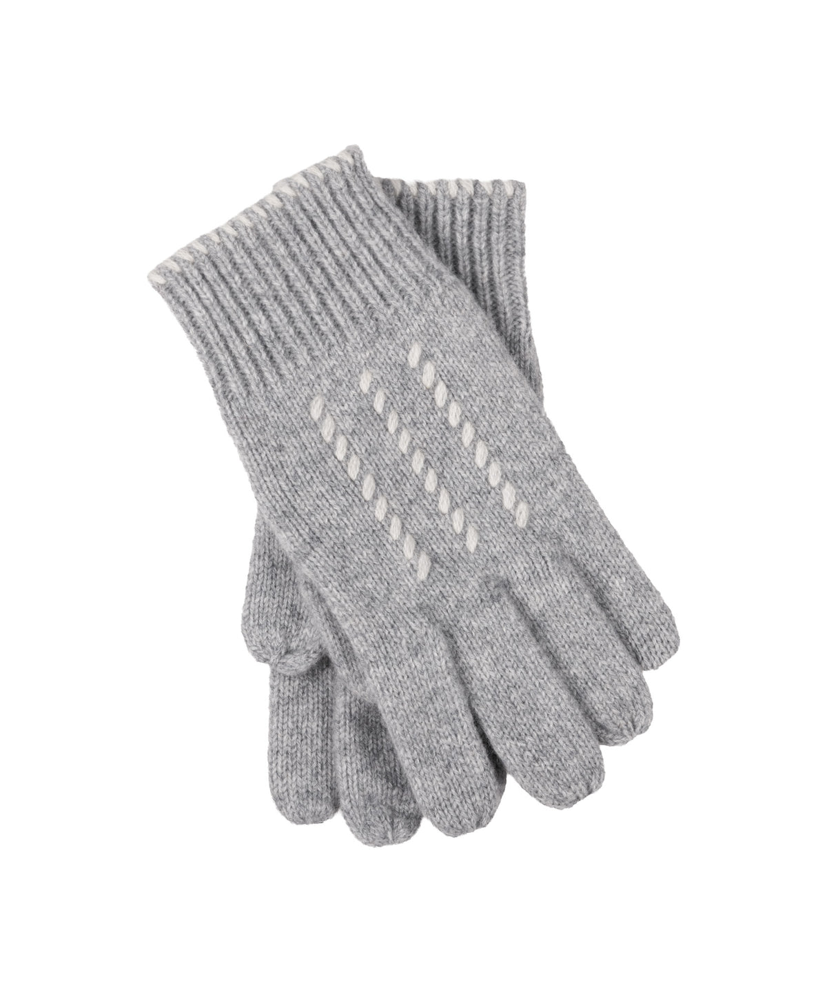 Cottage Gloves in Heather Grey